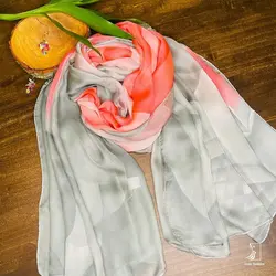 شال حریر ابریشم شاین