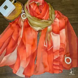 شال حریر ابریشم شاین