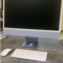 آيمک 24 اینچ دست دوم  M1(8C-8C) ظرفیت 256/8 گیگا بایت بنفش