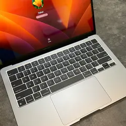 مک بوک ایر 13 اینچ دست دوم مدل MLXW3 ظرفیت M2/8/256 گیگ گریکارکرده