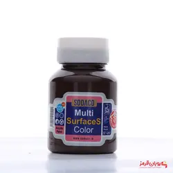 رنگ اکریلیک مولتی سورفیس سوداکو قهوه ای سیر – 125 میل