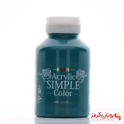 رنگ اکریلیک ساده فیروزه ای سیر سوداکو – 250 میل
