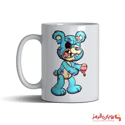 ماگ عروسک تدی زامبی آبی 277