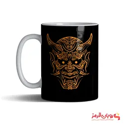 ماگ 210 ماسک ژاپنی طلایی