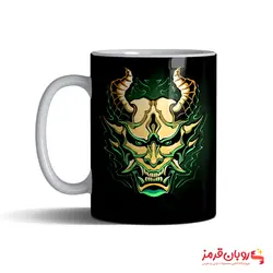 ماگ 211 ماسک ژاپنی سبز