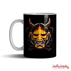 ماگ 205 ماسک جمجمه ژاپنی شیطان