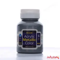 رنگ اکریلیک متالیک نقره ای سیر سوداکو – 125 میل