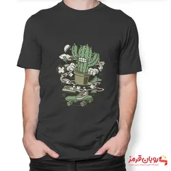 تیشرت کد 077 کاکتوس اسکیت سوار