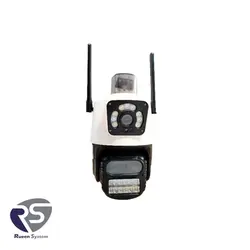 دوربین اسپید دام دو لنز V35 با قابلیت چراغ آلارم
