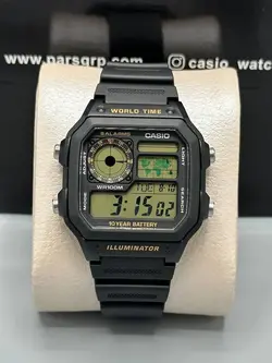 ساعت مچی مردانه اورجینال کاسیو مدل CASIO AE-1200WH-1BVDF