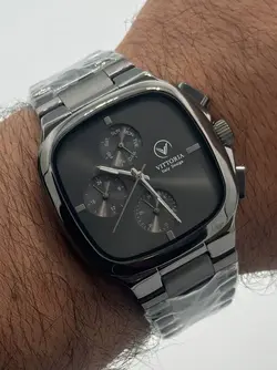 ساعت مچی اورجینال مردانه ویتوریا مدل VITTORIA VT3185 GRGR