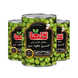 کنسرو نخود سبز 420 گرم گلها (قوطی)