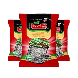 لوبیا سفید 700 گرم گلها (سلفون)