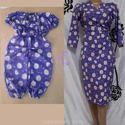 ست پیراهن خانگی و اورال دخترانه