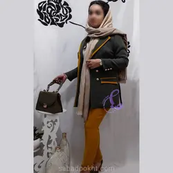 کت و شلوار فانتزی دو یقه