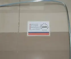 زه روی نوار لاستیکی دور شیشه عقب بغل پارس ایساکویی 1870200399