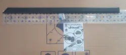 زه لاستیکی روی درب عقب چپ پژو 405 ایساکویی