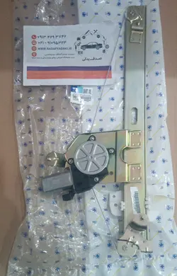 شیشه بالابر برقی در جلو راست دناپلاس دونقطه ای طرح ابری دنا ایساکو 2170106099