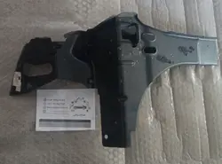 مجموعه نگهدارنده پشتی صندلی عقب چپ پژو 206 ایساکو 1812302801