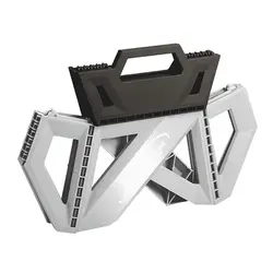 چهارپایه پلاستیکی تاشو ناصر پلاستیک مدل 616