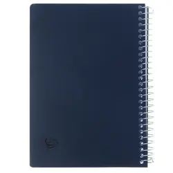 دفتر یادداشت 1/8 طلقی بغل سیم 300 برگ سادات