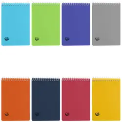 دفتر یادداشت 1/12 طلقی بالا سیم 160 برگ سادات کد F-220 مجموعه 10 عددی