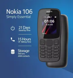 موبایل نوکیا NOKIA 106 FA 2018
