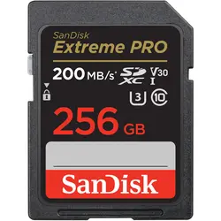 کارت حافظه سندیسک SanDisk 256GB Extreme PRO UHS-I SDXC 200MB/s