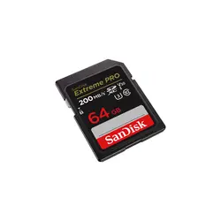 کارت حافظه سندیسک SanDisk 64GB Extreme PRO UHS-I SDXC 200MB/s