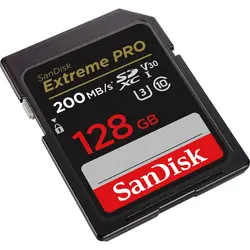 کارت حافظه سندیسک SanDisk 128GB Extreme PRO UHS-I SDXC 200MB/s