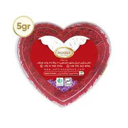 زعفران طرح قلب ۵ گرم