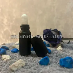 ویال شیشه ای با غلطک و درب فلزی