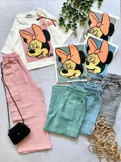 کراپ شلوار میکی