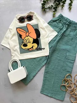 کراپ شلوار میکی