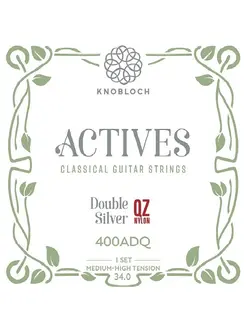 سیم گیتار کلاسیک نوبلوخ Knobloch Actives Double Silver QZ 400ADQ