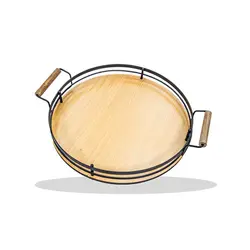 سینی پذیرایی گرد کوچک