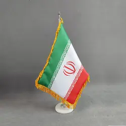 پرچم رومیزی ریشه تک مخمل