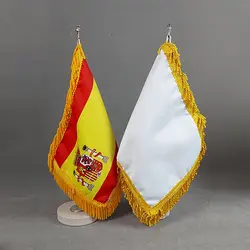 پرچم رومیزی ریشه دوبل ساتن