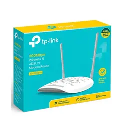 مودم روتر ۲ آنتن TP-Link W8961N ADSL2+ / ADSL2 / ADSL 300Mbps