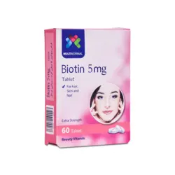 قرص بیوتین ۵ میلی گرم مولتی نرمال   Multi normal biotin 5 mg