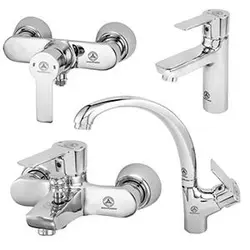 ست شیرآلات قهرمان مدل یاقوت کروم