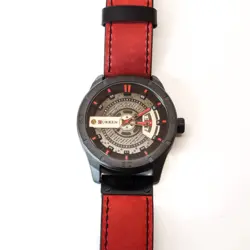 ساعت مچی مردانه CURREN 8301 |دو زمانه تقویم دار