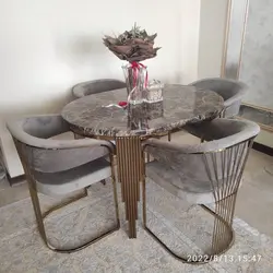 ست میز ناهار خوری مدل پیانو