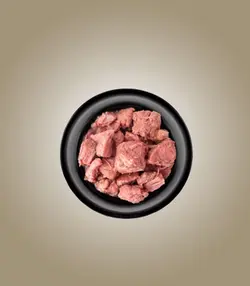 کنسرو نچرال سگ طعم گوشت بره و گاو نوریش