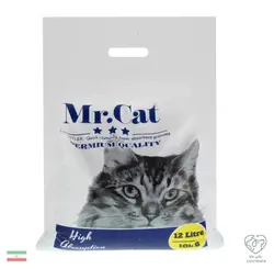 خاک گربه مستر کت ۱۲ لیتر Mr Cat