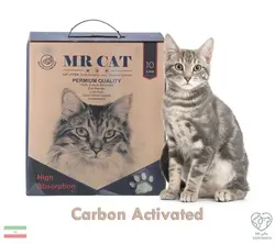 خاک گربه مستر کت Mr Cat Carbon|قیمت+ارسال فوری