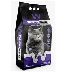 قیمت+خرید خاک گربه خارجی Wonder White لوندر
