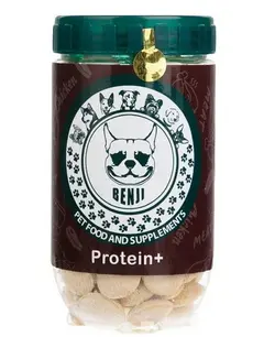 تشویقی و مکمل غذایی سگ بنجی مدل Protein Plus وزن 230 گرم
