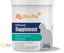 مکمل دستگاه گوارش گربه | بایوپت مدل ایمینیوم Bio-Pet Immune Supplement