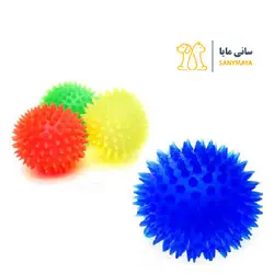 اسباب بازی توپ چراغدار جغجغه ای سگ و گربه